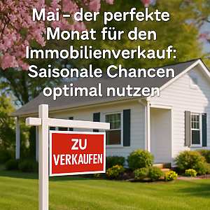 Foto Der Fr�hling ist traditionell eine der besten Zeiten, um eine Immobilie zu verkaufen � und der Mai spielt dabei eine zentrale Rolle.....