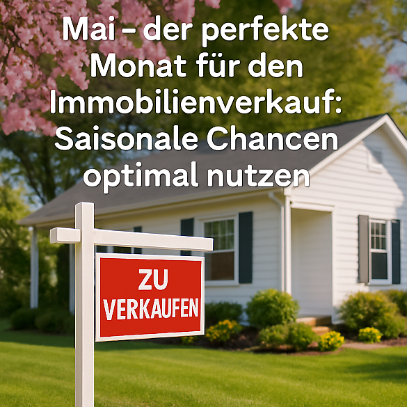 Foto Der Fr�hling ist traditionell eine der besten Zeiten, um eine Immobilie zu verkaufen � und der Mai spielt dabei eine zentrale Rolle.....