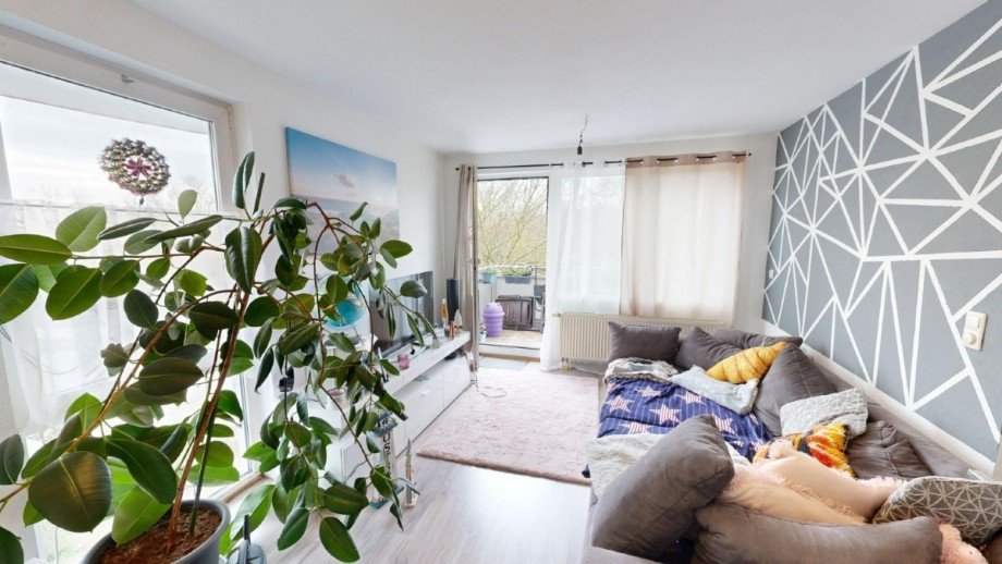 Wohnzimmer Etagenwohnung K�then