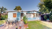 Vorderansicht Der n�chste Sommer kommt bestimmt - Moderner Bungalow am L�bitzsee
