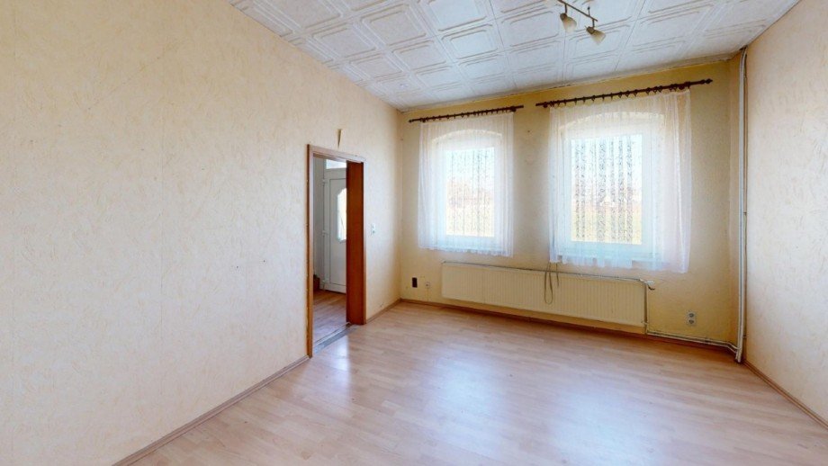 Wohnzimmer EG Reihenmittelhaus Gro�badegast