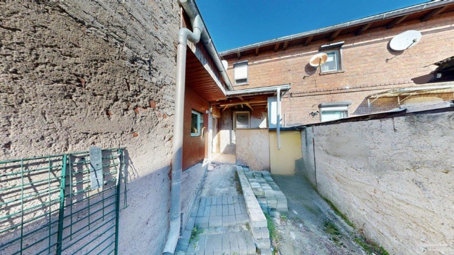 Innenhof Reihenmittelhaus Gro�badegast