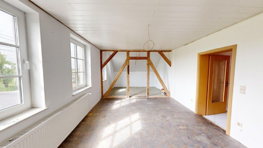 Wohnraum im DG Zweifamilienhaus Dornbock