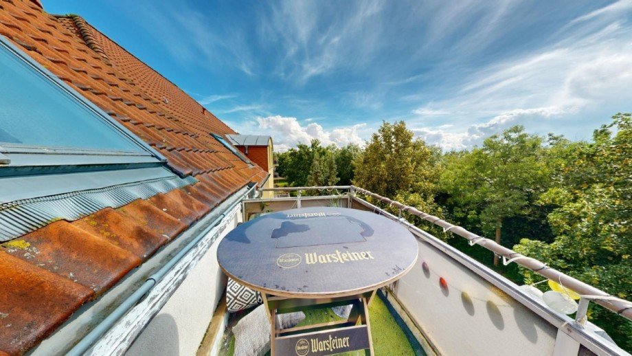 Balkon Dachgeschosswohnung K�then