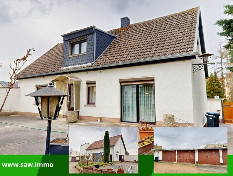 EFH in K�then mit Garagenhof Verkauf K�then Einfamilienhaus Ohne K�uferprovision! Freistehendes EFH mit gro�em Hof & einzigartigem Garagenensemble in K�then