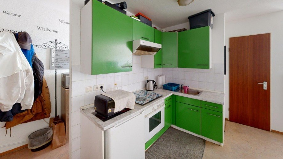 K�chenzeile Dachgeschosswohnung K�then