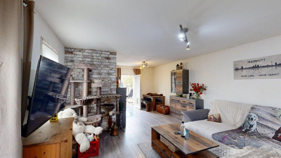 Wohnzimmer Einfamilienhaus K�then