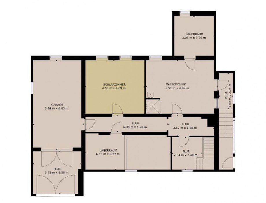Grundriss UG Einfamilienhaus Wulfen