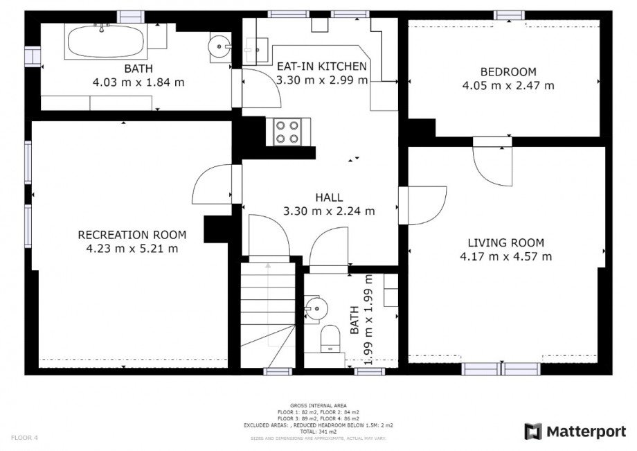 Grundriss DG Reihenendhaus Teuchern