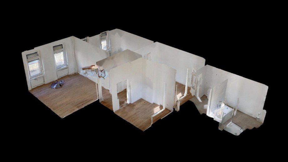 Grundriss Erdgeschosswohnung K�then/ Anhalt