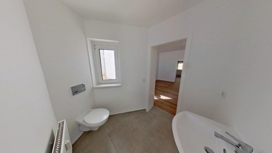 WC-Bereich Erdgeschosswohnung K�then/ Anhalt