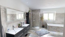 Badezimmer Ohne K�uferprovision!!! Schickes Einfamilienhaus auf dem Lande mit gehobener Ausstattung