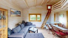 Wohnbereich Ohne K�uferprovision!!! Neuwertiger Bungalow am L�bitzsee mit eigenem Steg