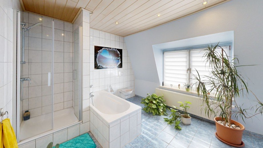 Badezimmer Doppelhaush�lfte Osternienburger Land