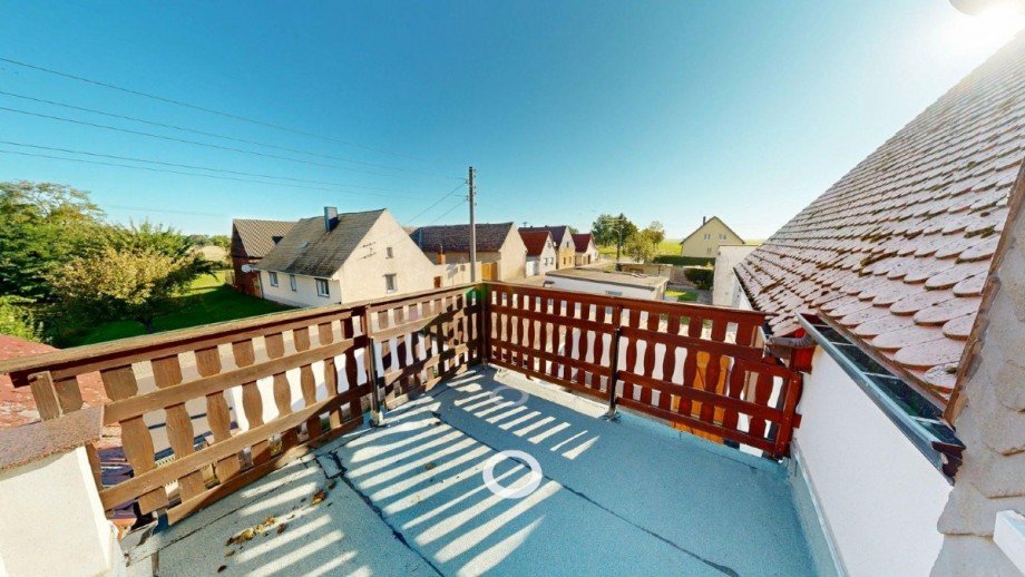 Dachterrasse Doppelhaush�lfte S�dliches Anhalt