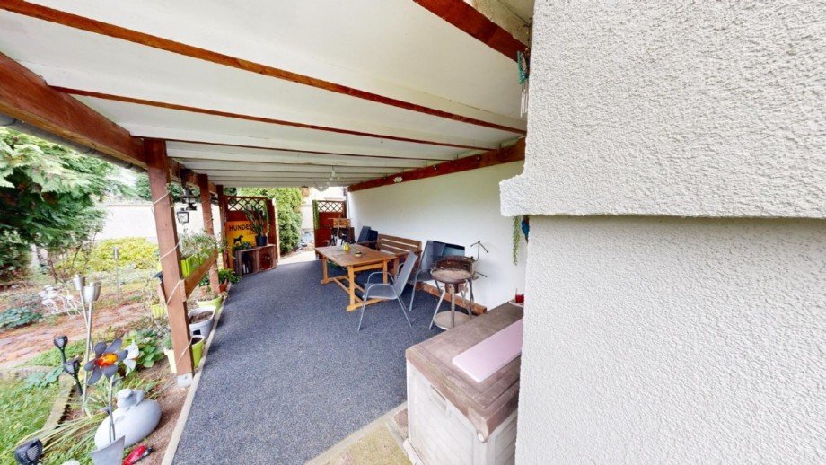 �berdachte Terrasse Einfamilienhaus G�rzig