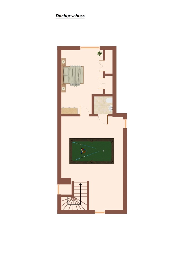 Dachgeschoss Einfamilienhaus Maasdorf
