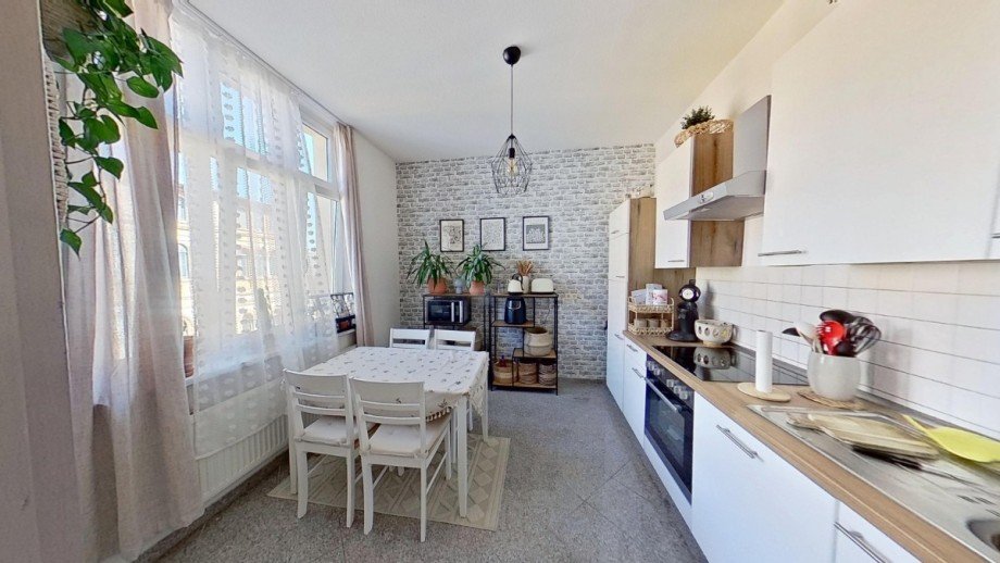 K�che Etagenwohnung K�then/ Anhalt