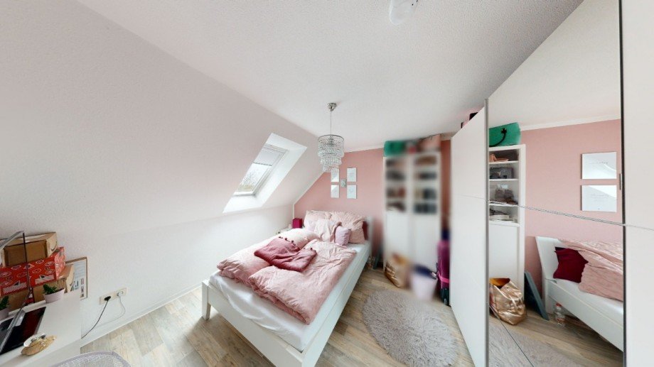 Schlafzimmer Dachgeschosswohnung K�then