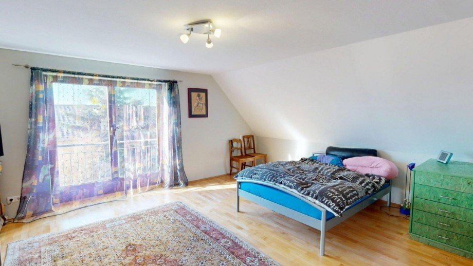 Schlafraum im DG Einfamilienhaus Diebzig