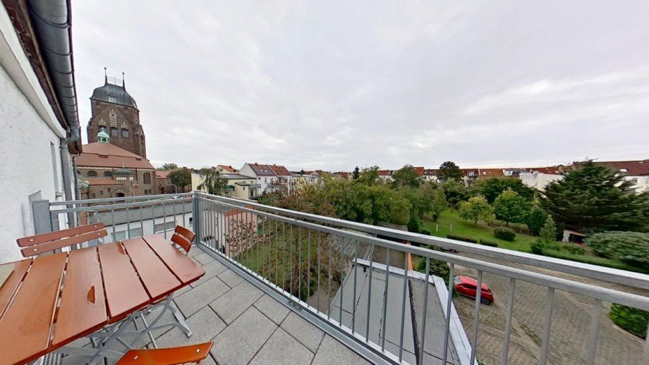 Balkon Dachgeschosswohnung K�then