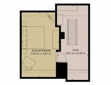 Grundriss DG Ohne K�uferprovision! Kleines Reihenhaus zum g�nstigen Preis