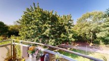 Blick vom Balkon Ohne K�uferprovision!!! Interessante Geldanlagem�glichkeit im  Wohnpark West  von K�then