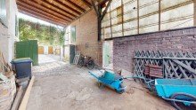 �berdachter Teil Innenhof Ohne K�uferprovision!!! Einfamilienhaus mit viel Nebengelass auf dem Lande
