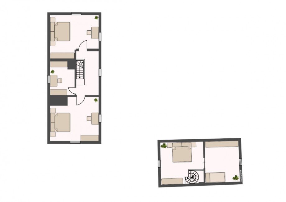 Grundriss DG Einfamilienhaus K�nnern