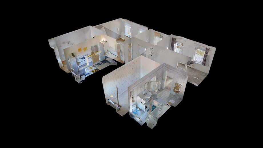 Grundriss Etagenwohnung K�then/ Anhalt
