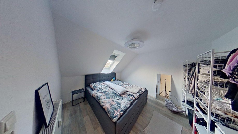 Schlafzimmer Dachgeschosswohnung K�then