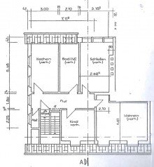 Grundriss 1 Repr�sentative 3 -Raum-Wohnung mit viel Tageslicht