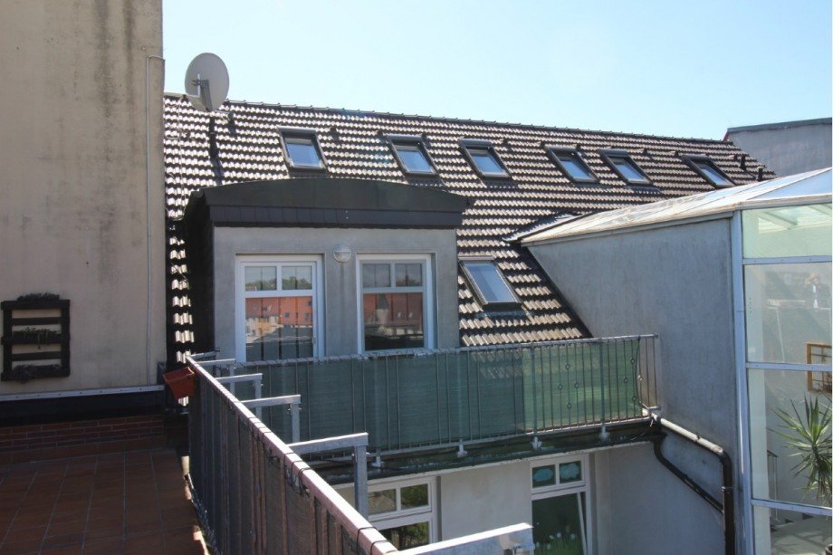 Au�enansicht Wohneinheit Maisonettewohnung K�then