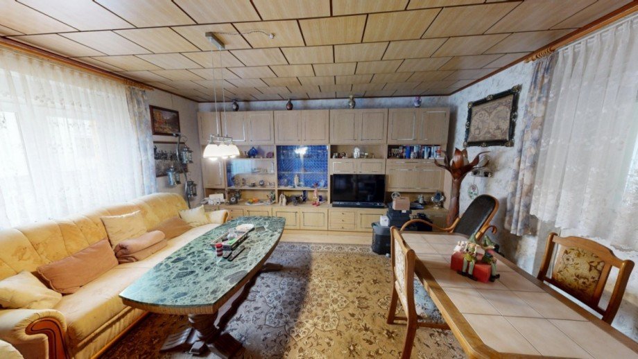 Wohnzimmer Einfamilienhaus Trebbichau