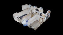 Grundriss Repr�sentative 3 -Raum-Wohnung mit viel Tageslicht