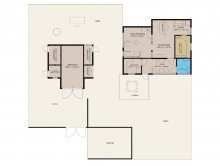Grundriss Der n�chste Sommer kommt bestimmt - Moderner Bungalow am L�bitzsee