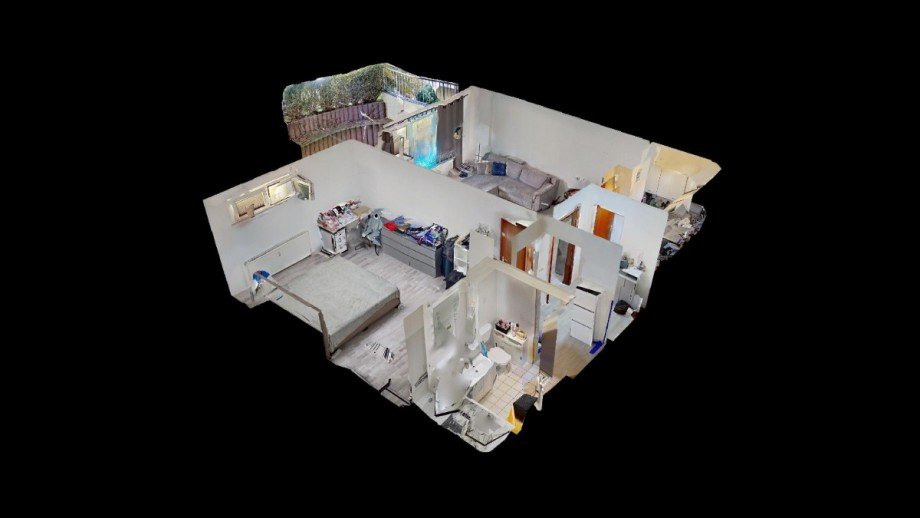 Grundriss Souterrainwohnung K�then/ Anhalt