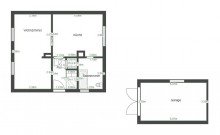 Grundriss EG PROVISIONSFREI!!! Niedliches H�uschen in sch�ner Siedlungslage