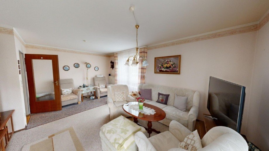Wohnzimmer Erdgeschosswohnung K�then