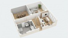 3D Grundriss EG Ohne K�uferprovision - Wohnen mit Perspektive: Viel Potenzial in attraktiver Lage