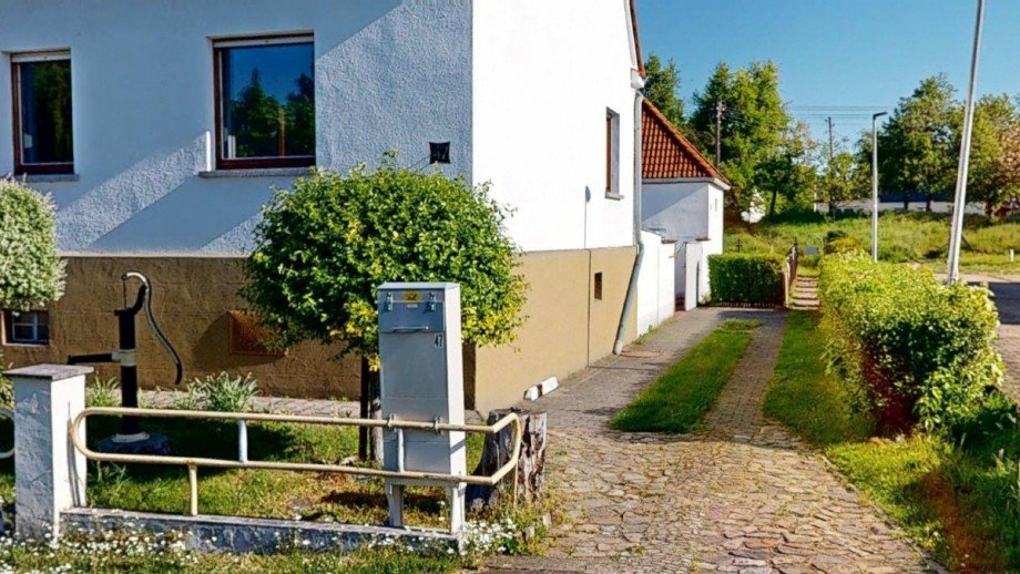 Zufahrt Einfamilienhaus Aken