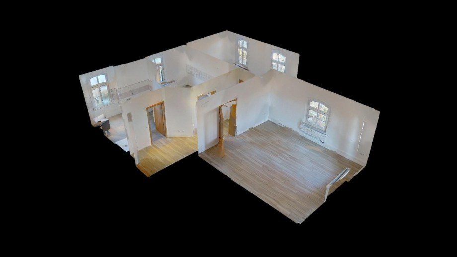 Grundriss Etagenwohnung K�then/ Anhalt