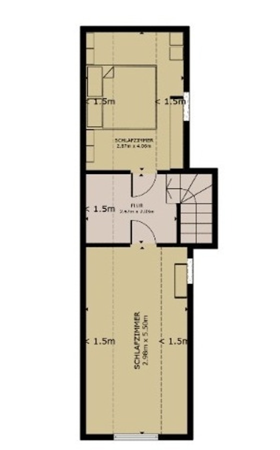 Grundriss DG Einfamilienhaus Trinum