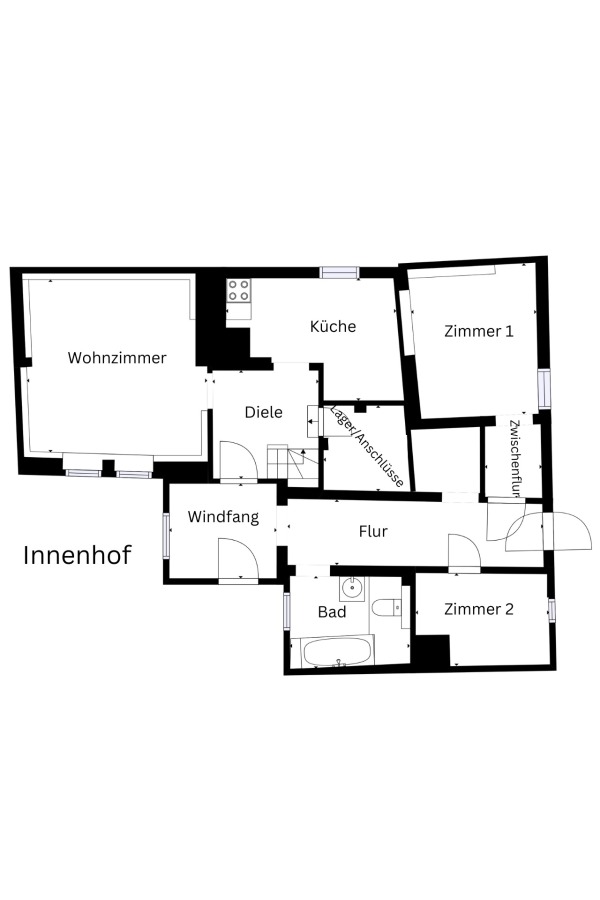 Grundriss EG Einfamilienhaus Leipzig