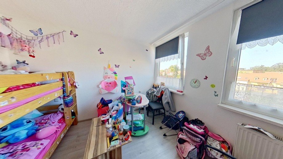 Kinderzimmer 2 Etagenwohnung K�then/ Anhalt