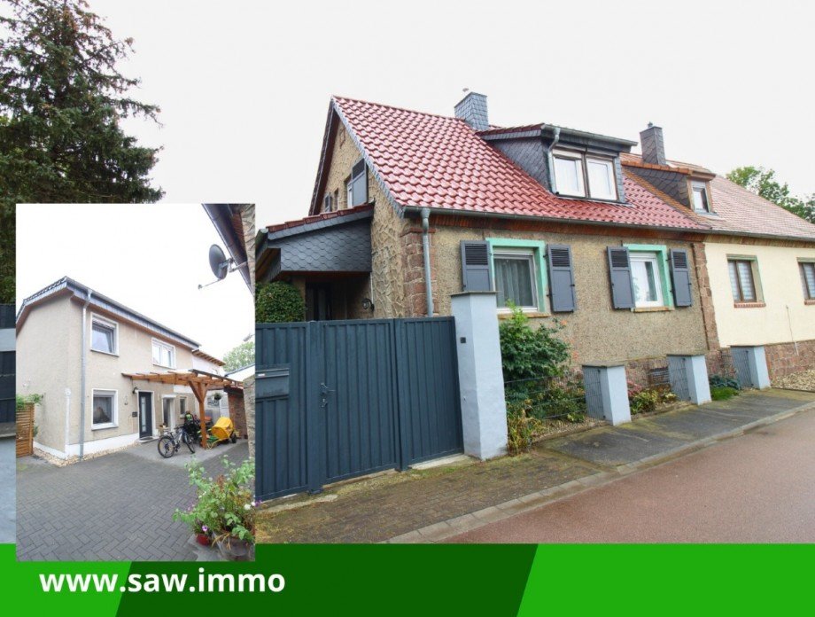 2 Einfamilienh�user Gro�badegast Verkauf Zweifamilienhaus S�dliches Anhalt