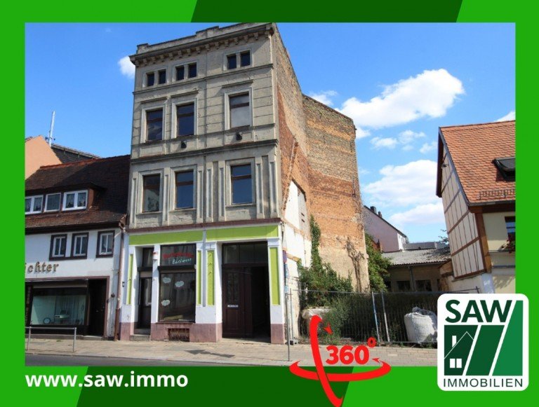 Titelbild Vorderansicht K�then Reihenhaus PROVISIONSFREI!!! Sanierungsobjekt in Top Lage zum erschwinglichen Preis