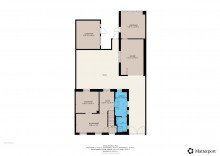 Grundriss EG Provisionsfrei f�r K�ufer: Reihenendhaus mit Garage, Werkstatt und Garten