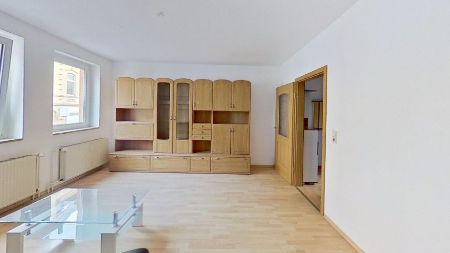 Wohnzimmer Etagenwohnung K�then/ Anhalt