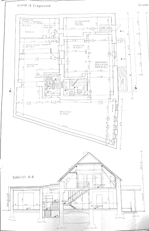 Grundriss EG SB Markt G�rzig